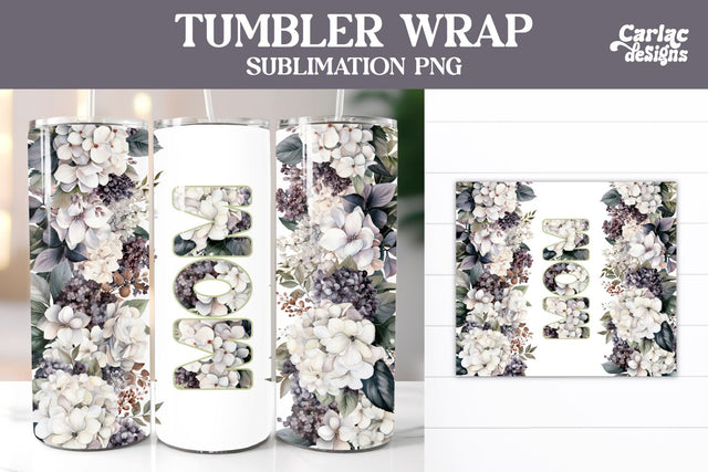 Tumbler Sublimation Wrap, Mom Tumbler Wrap Sublimation Carla C Designs 