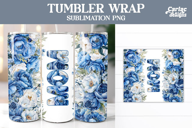 Tumbler Sublimation Wrap, Mom Tumbler Wrap Sublimation Carla C Designs 