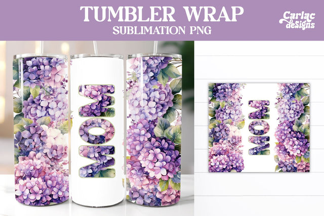 Tumbler Sublimation Wrap, Mom Tumbler Wrap Sublimation Carla C Designs 