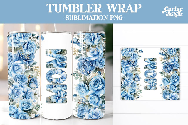 Tumbler Sublimation Wrap, Mom Tumbler Wrap Sublimation Carla C Designs 