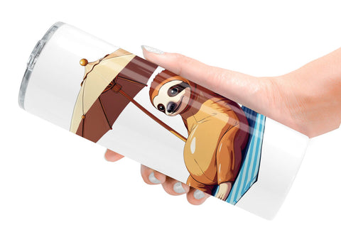 Tumbler Summer Animals Sublimation artnoy 