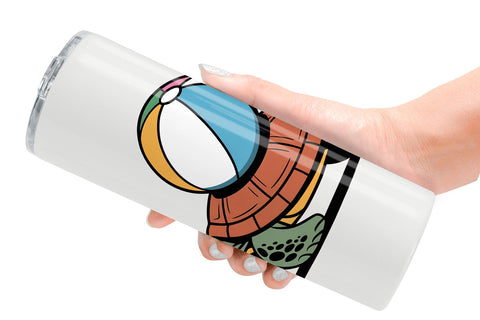 Tumbler Summer Day Animal Sublimation artnoy 