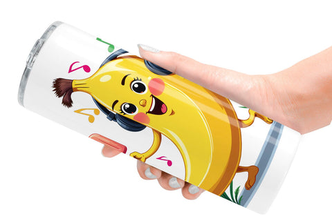 Tumbler Summer Fruit Faces Sublimation artnoy 