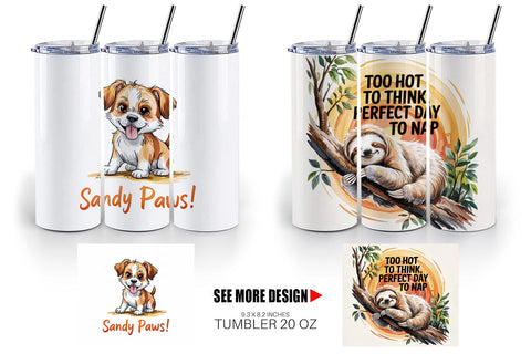 Tumbler Summer Quote Sublimation artnoy 