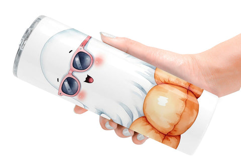 Tumbler Summerween Ghosts Sublimation artnoy 