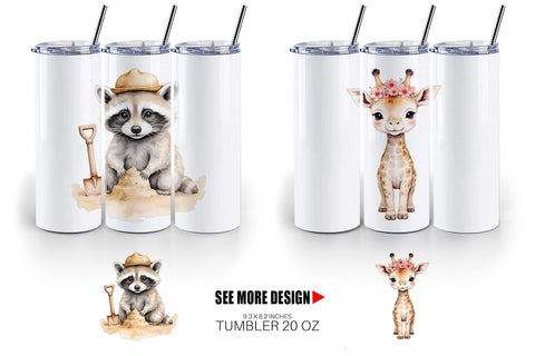 Tumbler Sunny Season Friends Sublimation artnoy 