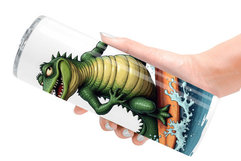 Tumbler Surf Scream Critters Sublimation artnoy 