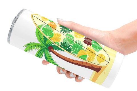 Tumbler Surfboard Sublimation artnoy 