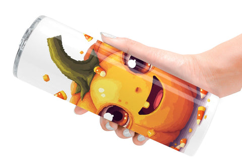 Tumbler Surreal Pumpkins Sublimation artnoy 
