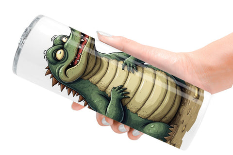 Tumbler Swamp Gator Sublimation artnoy 