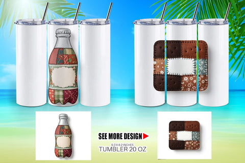 Tumbler Sweet Chilled Summer Stitches Sublimation artnoy 