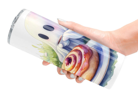 Tumbler Sweet Pastry Coffee Ghost Sublimation artnoy 
