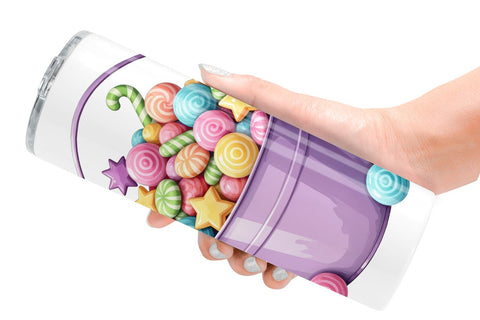 Tumbler Sweet Spooky Pastels Sublimation artnoy 