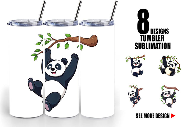 Tumbler Swing Panda Sublimation artnoy 