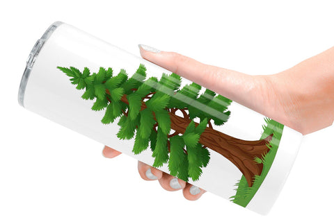 Tumbler Tall Pine Sublimation artnoy 