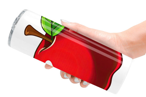 Tumbler Teacher Apple Clipart Sublimation artnoy 