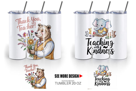 Tumbler Teacher Appreciation Sublimation artnoy 