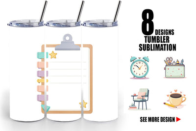 Tumbler Teacher Life Charm Sublimation artnoy 