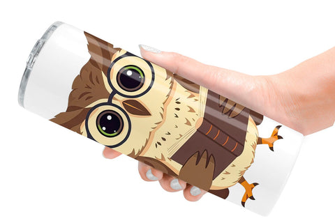 Tumbler Teacher Owl Sublimation artnoy 