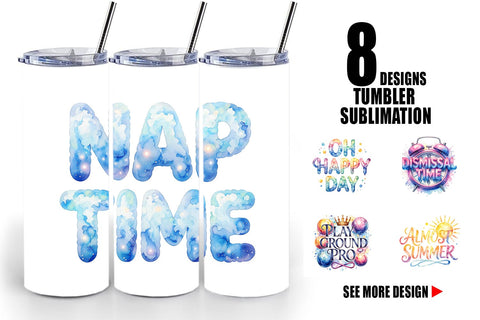 Tumbler Teacher Weekend Quotes Sublimation artnoy 