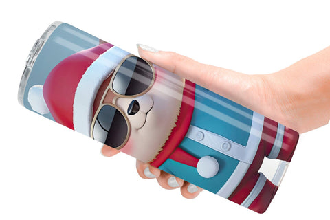 Tumbler Teddy Bear Christmas Sublimation artnoy 