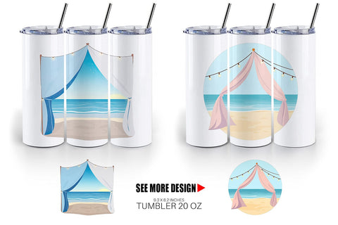 Tumbler Tent Sublimation artnoy 