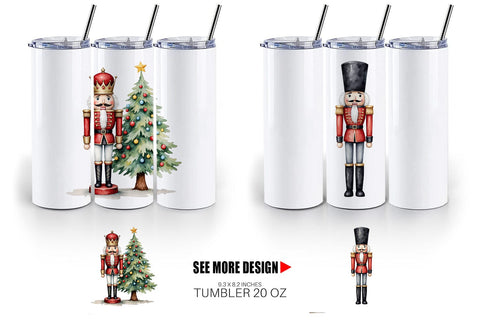 Tumbler Timeless Nutcracker Sublimation artnoy 