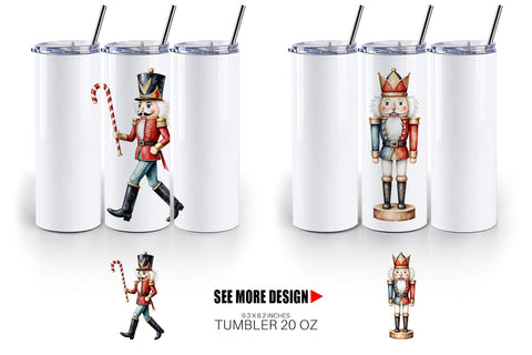 Tumbler Timeless Nutcracker Sublimation artnoy 