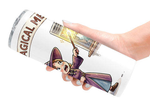 Tumbler Tired Summerween Witch Sublimation artnoy 