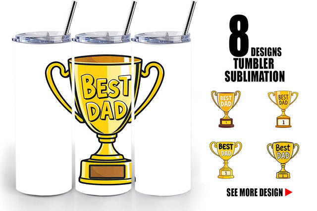 Tumbler Trophy Sublimation artnoy 