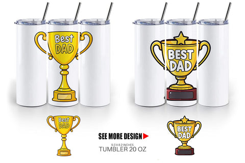 Tumbler Trophy Sublimation artnoy 
