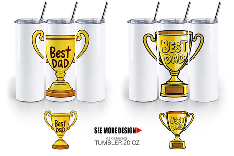 Tumbler Trophy Sublimation artnoy 