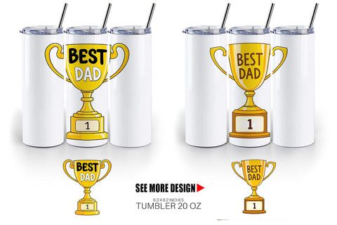 Tumbler Trophy Sublimation artnoy 