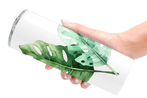 Tumbler Tropical Palms Sublimation artnoy 