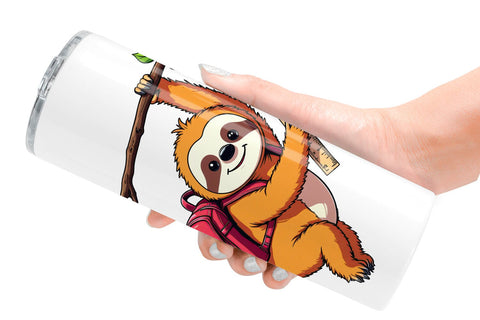 Tumbler Tropical School Animals Sublimation artnoy 