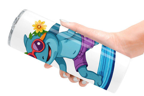 Tumbler Tropical Sunglass Creatures Sublimation artnoy 