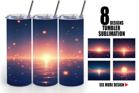 Tumbler Twinkling Horizon Sublimation artnoy 