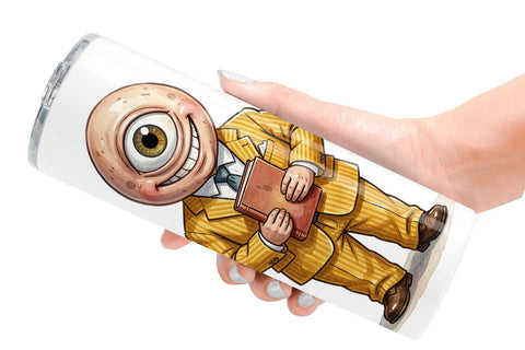 Tumbler UglyCute 70s Monster Teacher Sublimation artnoy 