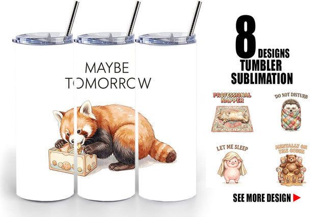 Tumbler Unapologetic Weekend Laziness Watercolor Sublimation artnoy 
