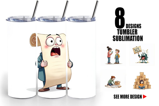 Tumbler Unboxing Regret Sublimation artnoy 