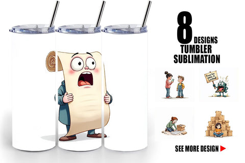 Tumbler Unboxing Regret Sublimation artnoy 