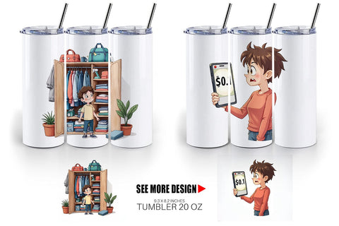 Tumbler Unboxing Regret Sublimation artnoy 