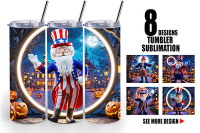 Tumbler Uncle Sam Sublimation artnoy 