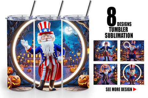 Tumbler Uncle Sam Sublimation artnoy 