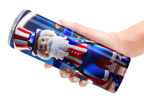 Tumbler Uncle Sam Sublimation artnoy 