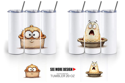 Tumbler Unenthusiastic Pies Sublimation artnoy 