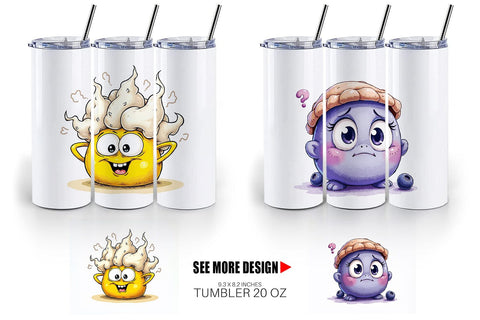 Tumbler Unenthusiastic Pies Sublimation artnoy 