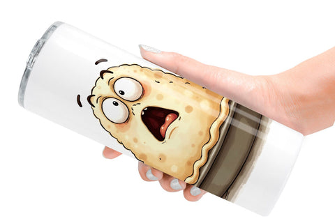 Tumbler Unenthusiastic Pies Sublimation artnoy 