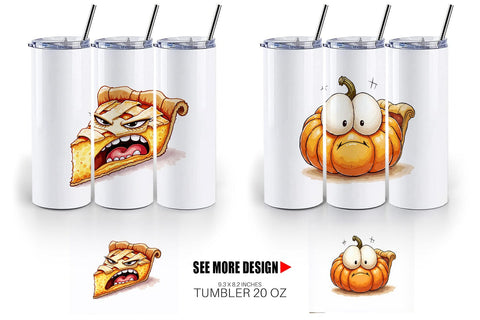 Tumbler Unenthusiastic Pies Sublimation artnoy 
