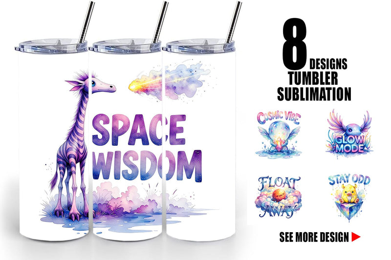 Tumbler Unique Odd Alien Quotes Sublimation artnoy 